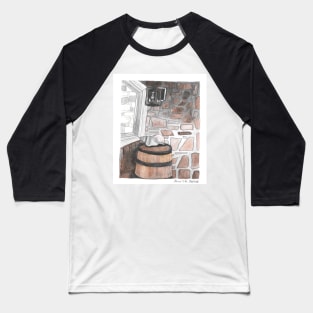 Serene Seashell Baseball T-Shirt